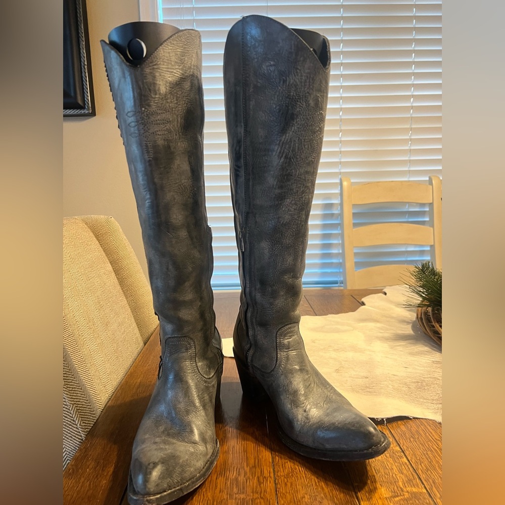 Women's Grey Old Gringo Boots